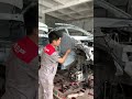 Nissan Car in Half Terrible Crashed (Restoration Process)