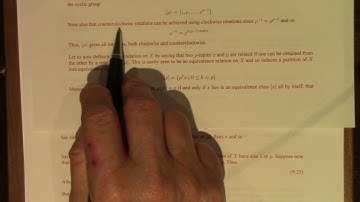 Group Theory: 28 Cauchy