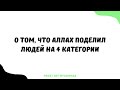 1484. О том, что Аллах поделил людей на 4 категории || Ринат Абу Мухаммад