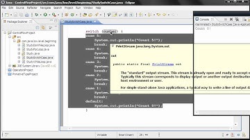 สอนจาวา 018 control flow switch case