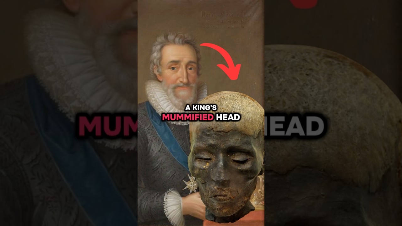 Mummified Head Found in Attic | Twisted Royals | Creepy History (Part 41) #shorts