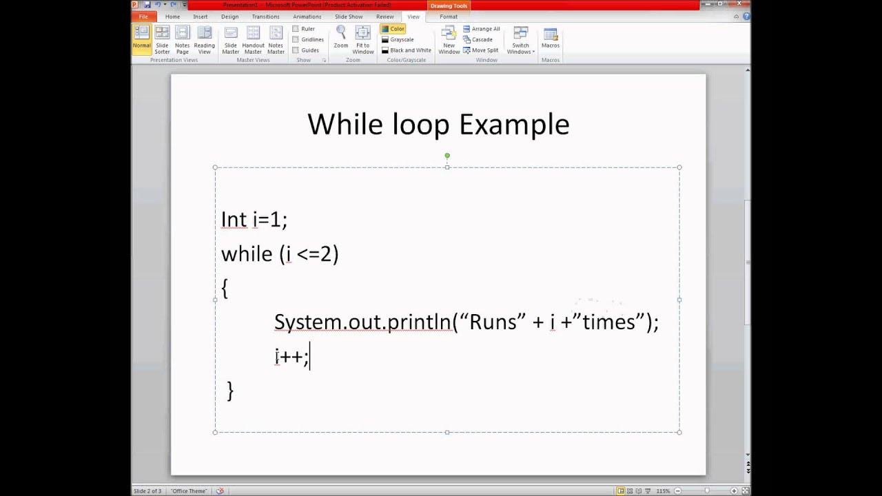 Exercise 1 Week 3 - Java Tutorial Multiple Strings While Loop - YouTube