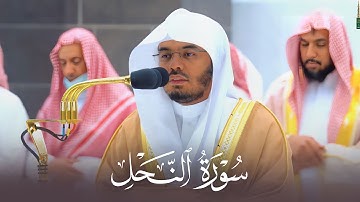 تلاوة بديعة مسترسلة من سورة النحل للشيخ د. ياسر الدوسري | فجر الاثنين 27-4-1444هـ