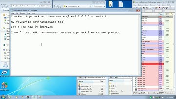 CheckMAL AppCheck Antiransomware 2.0.1.8 - revisit
