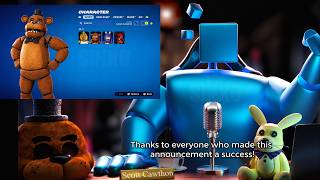 FNAF Creator Official Response to his skins in Fortnite 😭