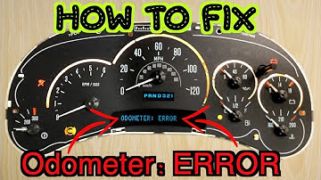 ✅ How I Fixed ODOMETER ERROR message in Cadillac Escalade Instrument Cluster