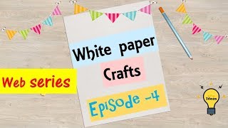 Diy | home decor white paper crafts wall hanging with budget episode
4. paper. easy idea for yo...