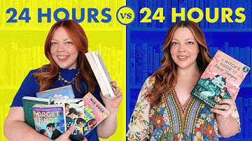 24 Hour Reading Vlog ⏰💘 how many books can I read?