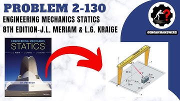 Problem 2.130 | Engineering Mechanics Statics | ENG-MCH ANSWERS