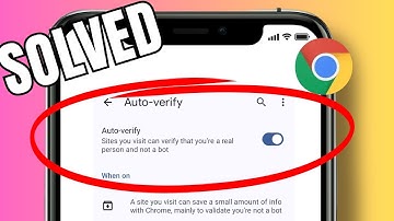 How to turn on the Auto Verify feature in Google Chrome