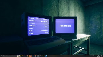 Unreal Engine 3D Main Menu