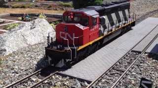 G scale CN#5299 SD40-2(w) sound test