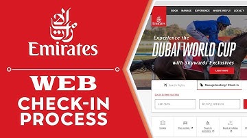 How to Web Check-In for Emirates Flights | Easy Step-by-Step Guide