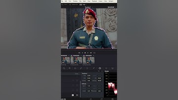 How to blur background in DaVinci Resolve