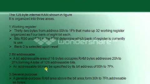 8051 Architecture and memory Organisation  - 8051 Microcontroller tutorial