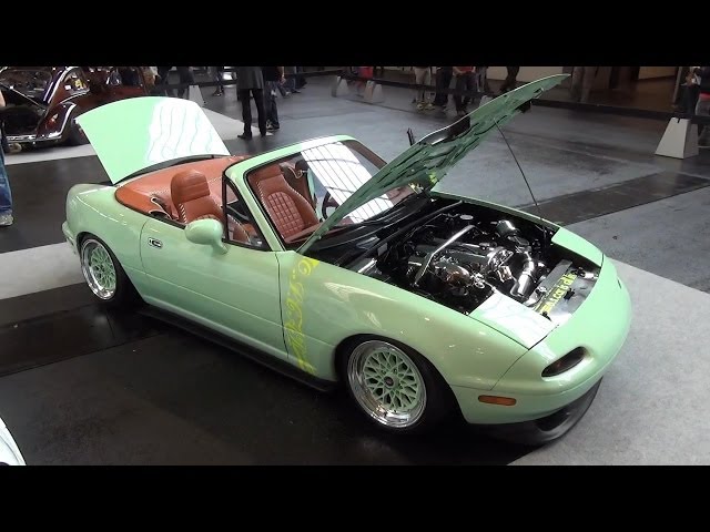 Mazda MX-5 – Ultraflacher Roadster im Stance-Look