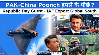 Defence Updates #2203 - PAK-China Behind Poonch Attack, IAF Weapon Export, China Bio-AI Weapons