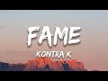 Fame - Kontra K, RAF Camora (Lyrics)