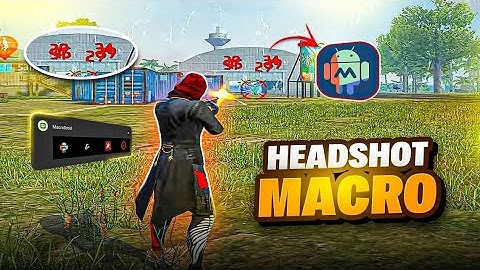 Free Fire No Recoil Macro Settings | Best Android MacroDroid Tutorial 🇧🇷