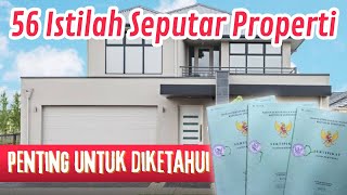 ISTILAH SEPUTAR PROPERTI YANG PENTING & WAJIB DIKETAHUI