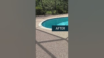 Before and After Video Ad - Concrete Coating Short Form for Facebook Instagram Reels #verticalvideo