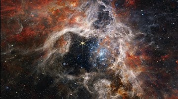 Zooming in on Tarantula Nebula
