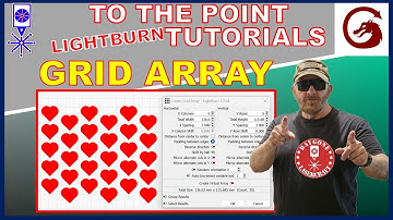Hoe u rasterarray-hulpmiddelen in Lightburn gebruikt