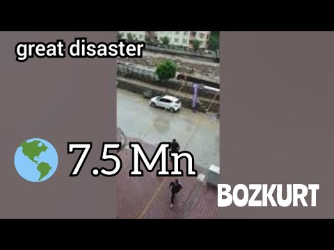 Bozkurt sel felaketi ilk anlar, great disaster, पानी की बाढ़