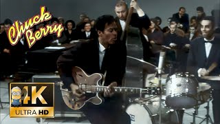 Chuck Berry AI 4K Colorized Enhanced - Roll Over Beethoven 1965