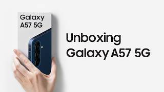 Unboxing des Galaxy A57 5G | Samsung