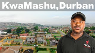 4K Drone Shots Of KwaMashu Township In Durban, South Africa