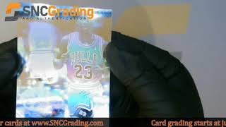 SNC Grading: 1991 Upper Deck Michael Jordan #AW4 Award Winner Hologram Review (1614185229605)
