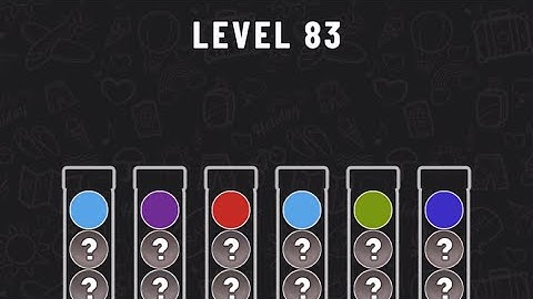 Ball Sort Puzzle Level 83 #ballsortpuzzle #ballsortpuzzlegameplay #puzzlegame #mobilegames