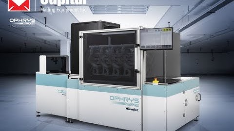 Ophrys Iricolor - The Fastest Color Envelope printer in the world by Capital Mailing Equipment