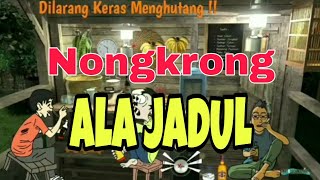 Story WA Nongkrong di warung kopi (animasi)