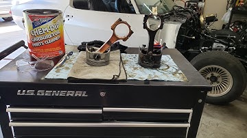 29.) Cleaning Grime On Pistons Time - "How To" clean up some used pistons