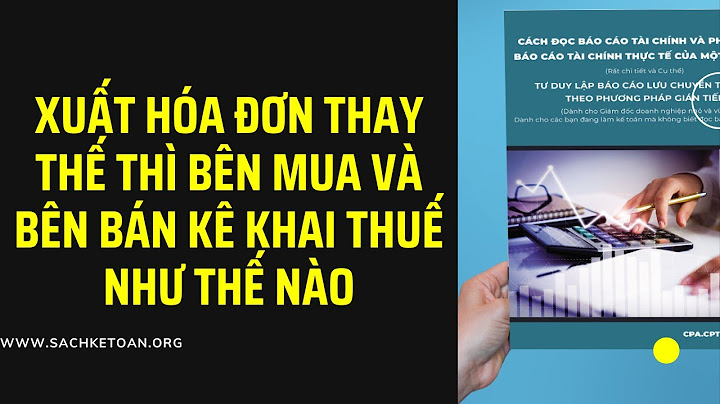 Hướng dẫn kê khai hóa đơn đàu ra theo quý