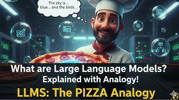 What are Large Language Models (LLMs)? LLMs Explained with a Pizza Analogy