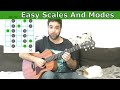 The Easiest Scales and Modes Lesson Ever (The INTUITIVE Method) - Guitar Tutorial | LickNRiff