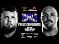 Giants Live Pre-Show Press Conference (Full) | World Tour Finals 2023