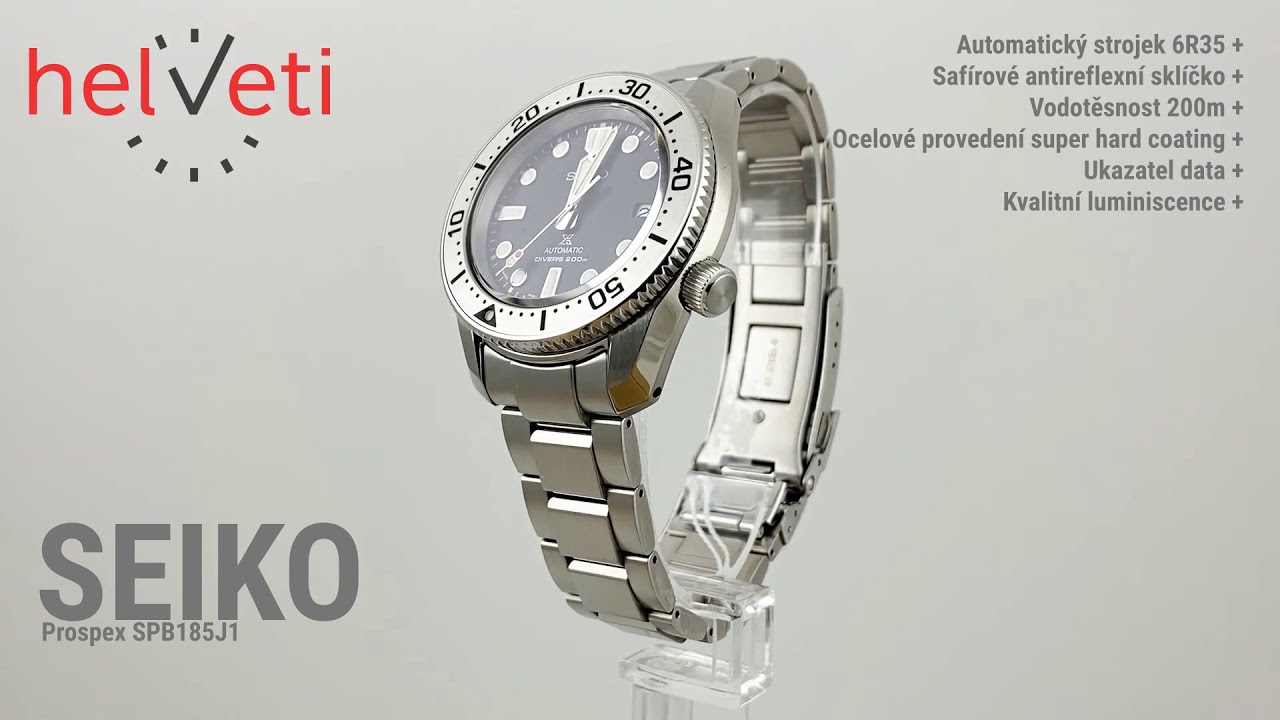 Seiko Prospex SPB185J1 - YouTube