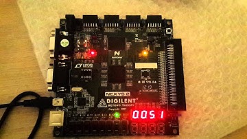 FPGA project octal incremental speed counter