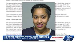 Milwaukee woman accused of posing as substitute teacher, making inappropriate comments