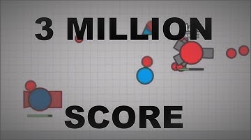 Diep.io : 3 MILLION SCORE (FFA) Hybrid World Record