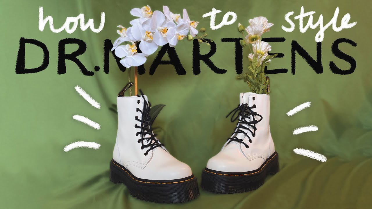 How to style white Dr Martens Jadons + Review 