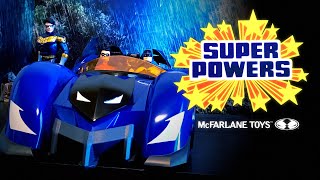 THE MODERN KENNER BATMOBILE! McFarlane Toys DC Super Powers Batmobile Vehicle Review