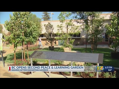 Bakersfield College opens second Peace and Learning Garden
