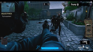 Resident evil The Hunt (Mini-game) UE4