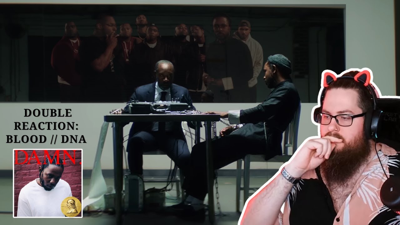 Reacting To Kendrick Lamar's DAMN. - Starting With Blood & DNA