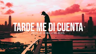 "TARDE ME DI CUENTA" Base de Rap Triste | Sad Instrumental Rap | Sad Beat (Uso Libre)